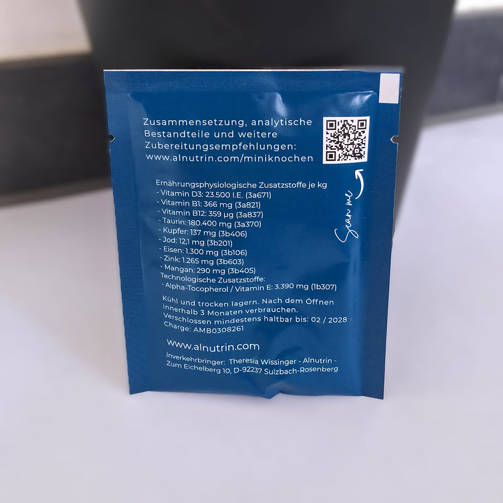Kostenlose Produktprobe Alnutrin für Fleisch und Knochen