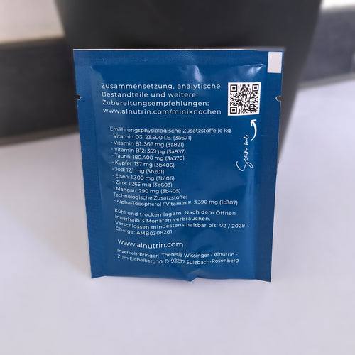 Kostenlose Produktprobe Alnutrin für Fleisch und Knochen