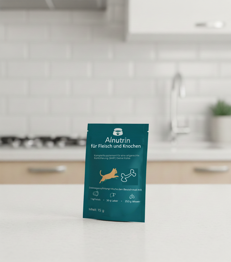 Kostenlose Produktprobe Alnutrin für Fleisch und Knochen